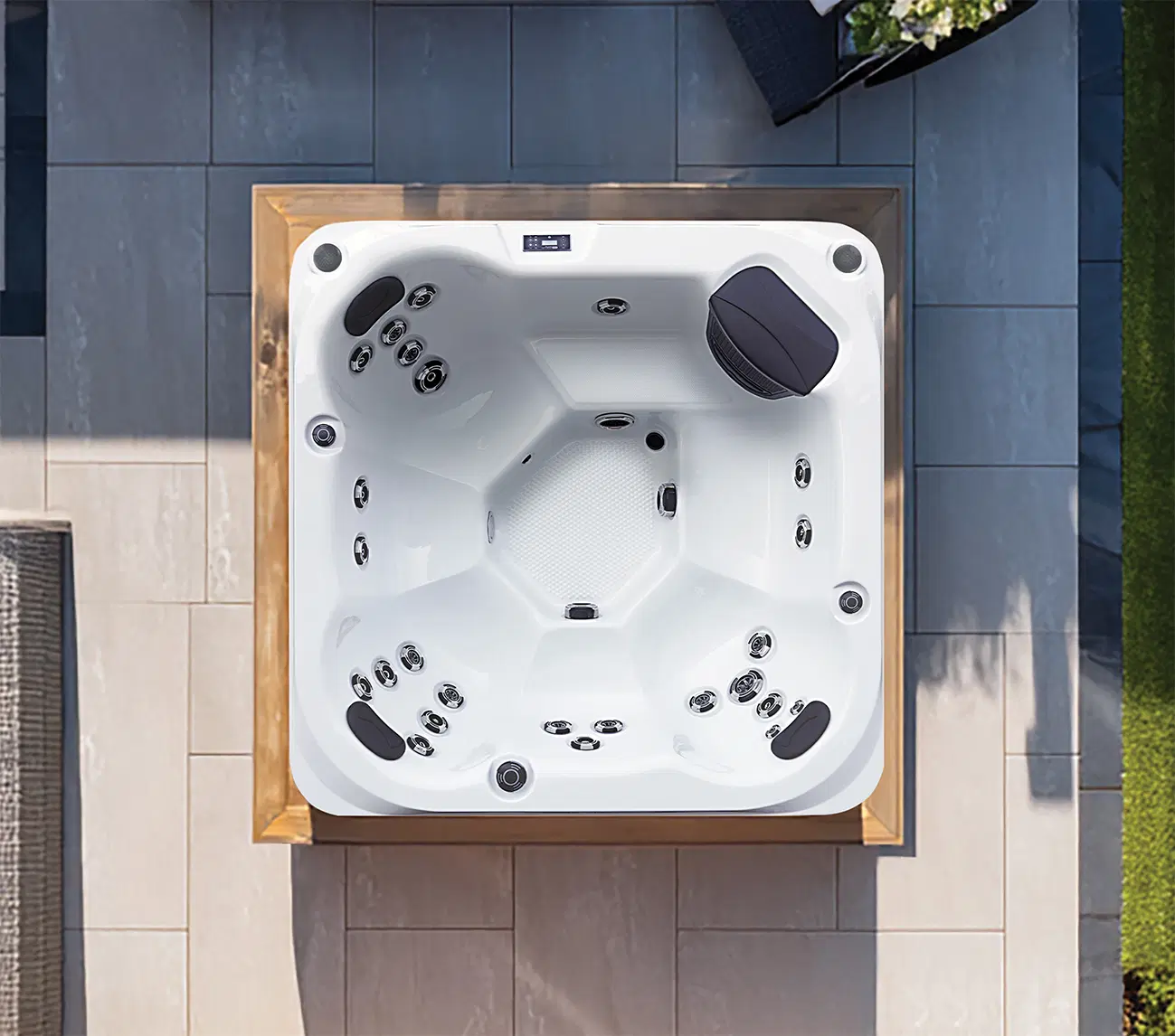 Platinum Spas St Tropez - Top Down View