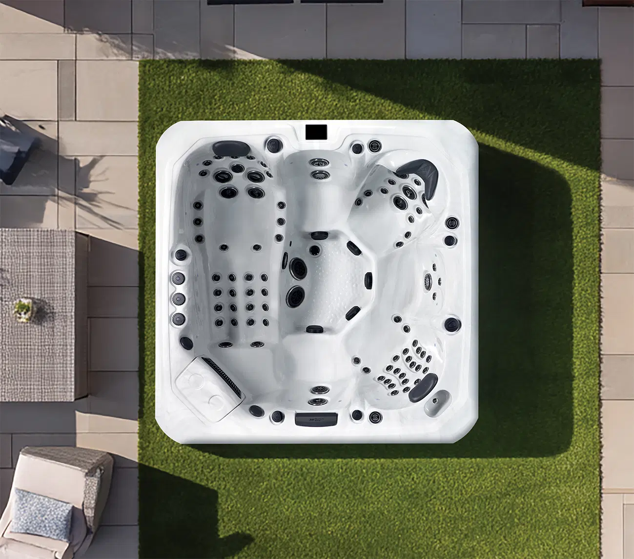 Platinum Spas Tokyo - Top Down View