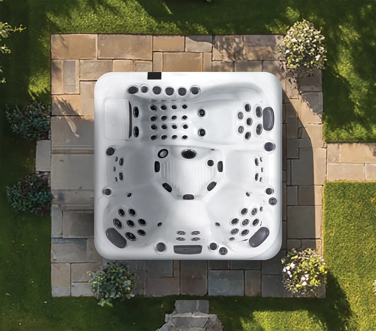 Platinum Spas Florence - Top Down View