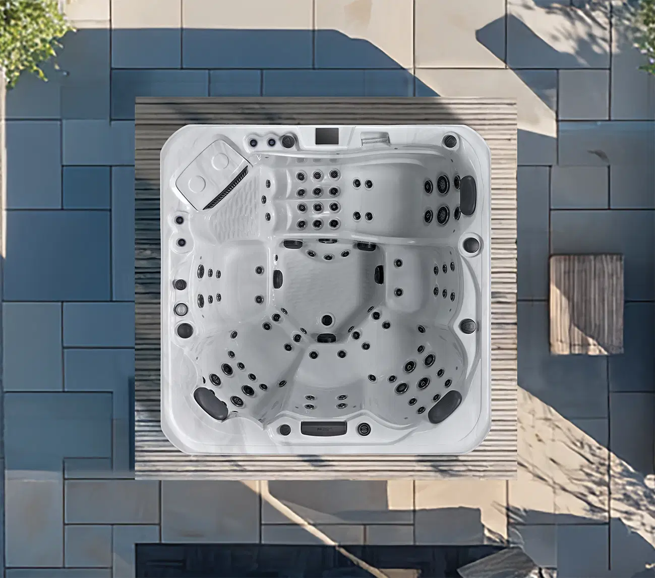 Platinum Spas Infinity - Top Down View