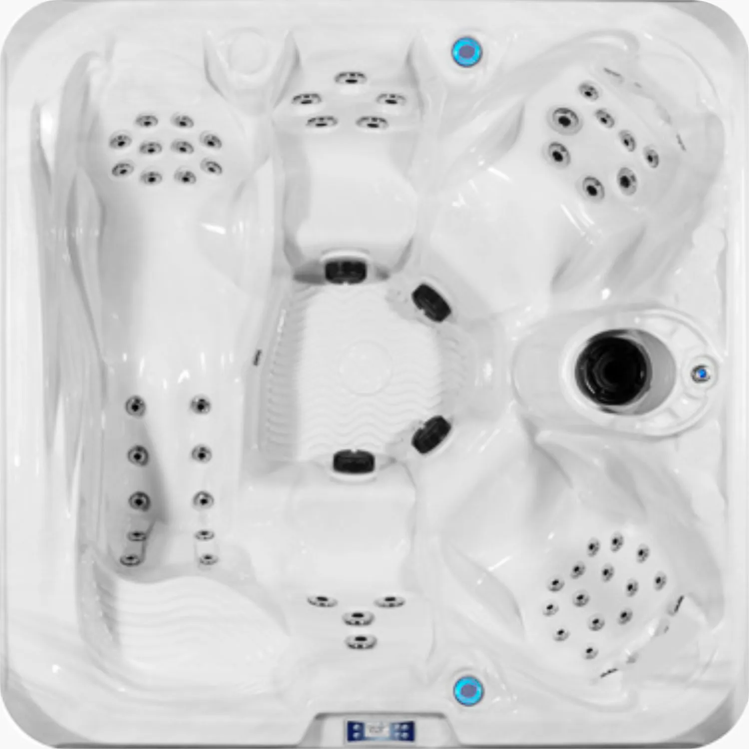 Vacation Rental Series VR8500 L - Top Down View
