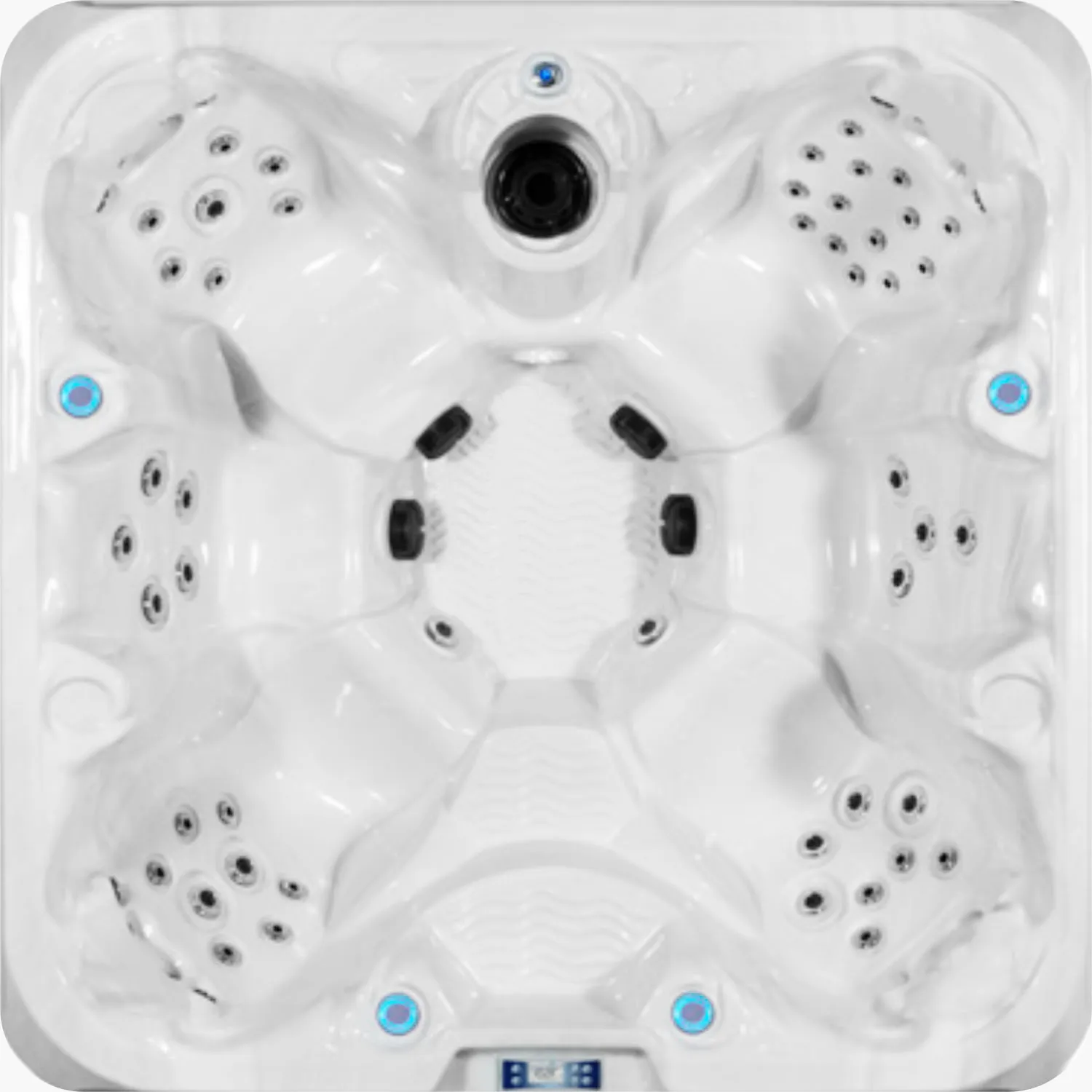 Vacation Rental Series VR8500 NL - Top Down View